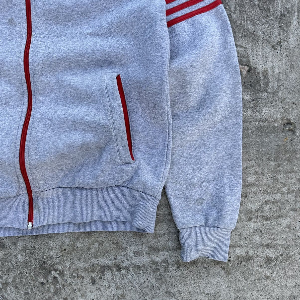 Adidas × Vintage Vintage Adidas Original Bomber Zip Sweater Big Logo Y2K 00s Size US S / EU 44-46 / 1 - 7 Thumbnail