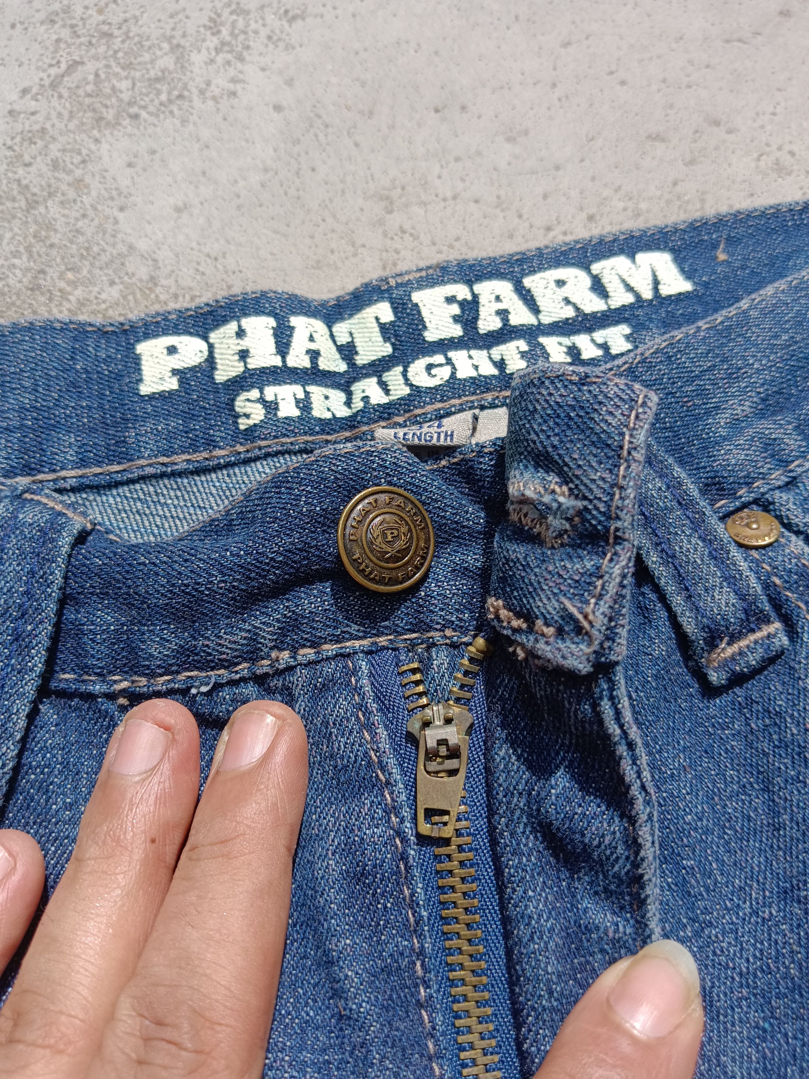 Japanese Brand × Phat Farm 🔥PHAT FARM straight fit🔥 accep offer 🫴 Size US 32 / EU 48 - 9 Thumbnail