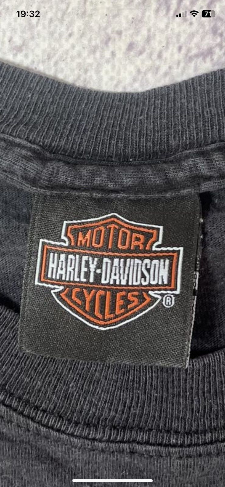 Vintage T shirt Harley Davidson police motorcycles motor vintage Size US XL / EU 56 / 4 - 6 Thumbnail