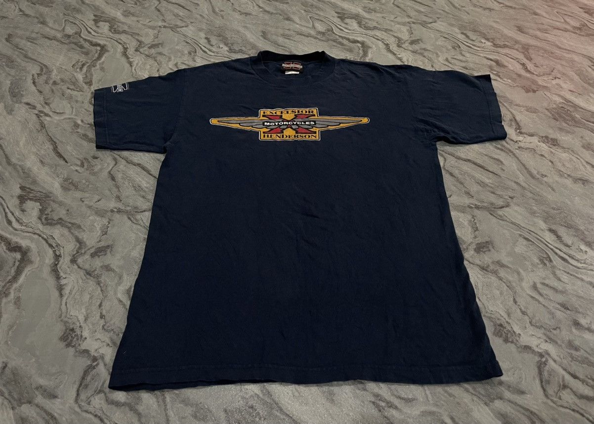 Vintage Vintage 90’s Excelsior Henderson Motorcycles Size US M / EU 48-50 / 2 - 1 Thumbnail