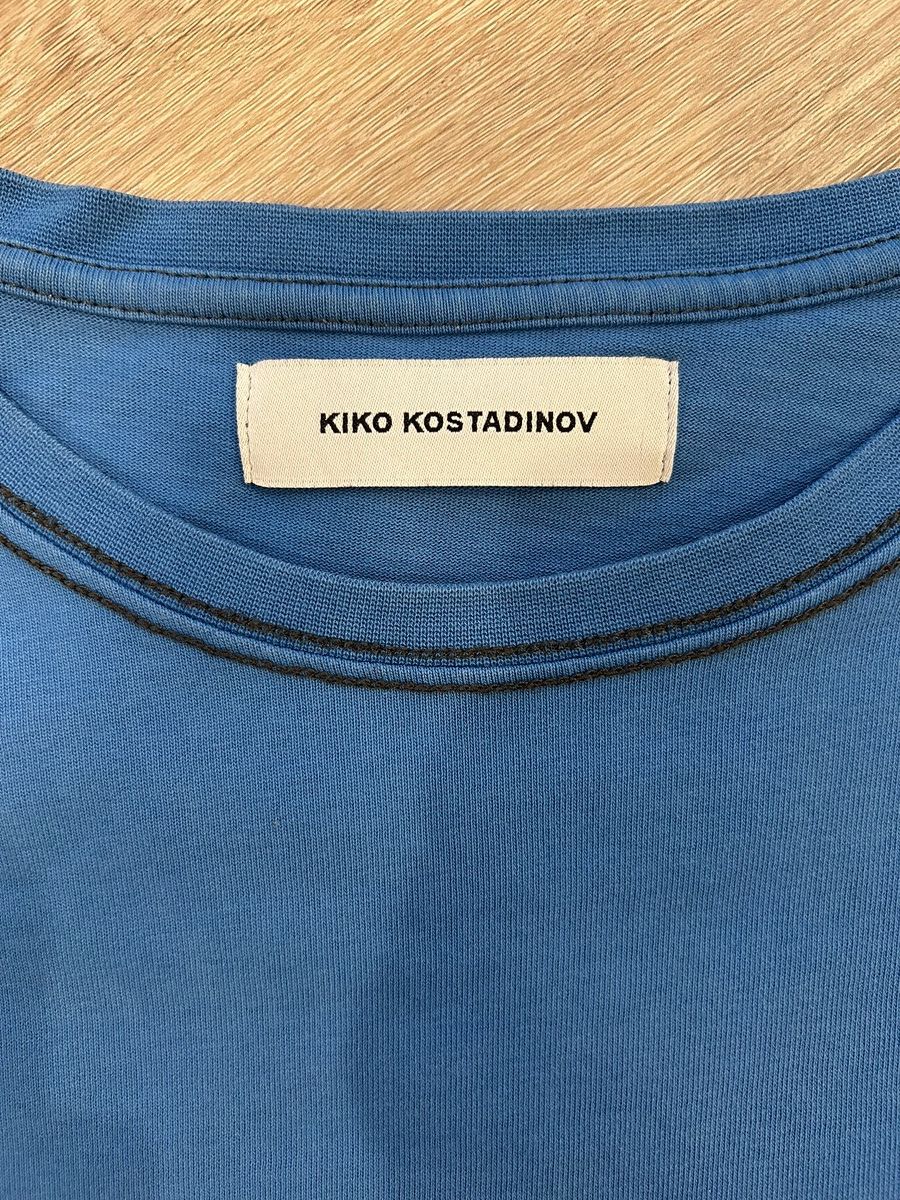 Kiko Kostadinov Tulcea Blue Pink Tee Size US XL / EU 56 / 4 - 4 Thumbnail