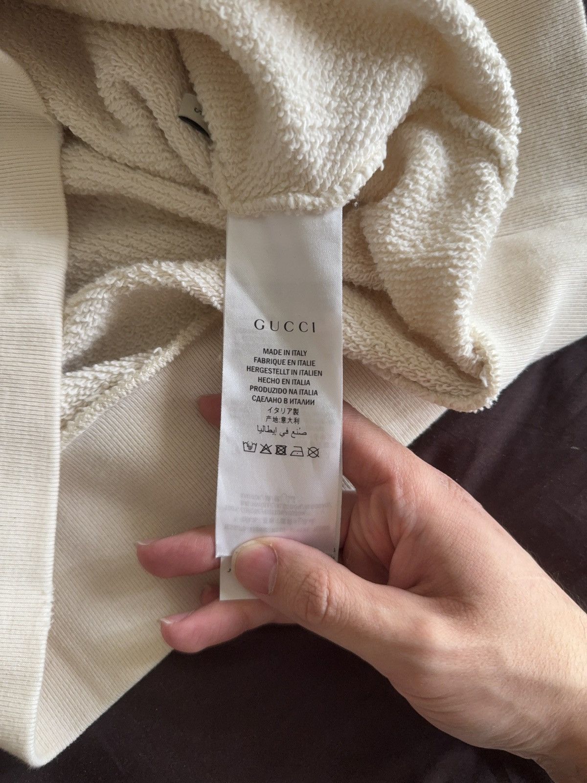 Gucci Gucci Common Sense Is Not Common Sweatshirt Size US S / EU 44-46 / 1 - 4 Thumbnail
