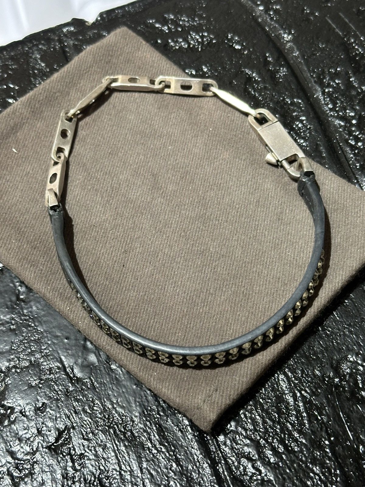 Rick Owens Strobe Collar Choker | Grailed