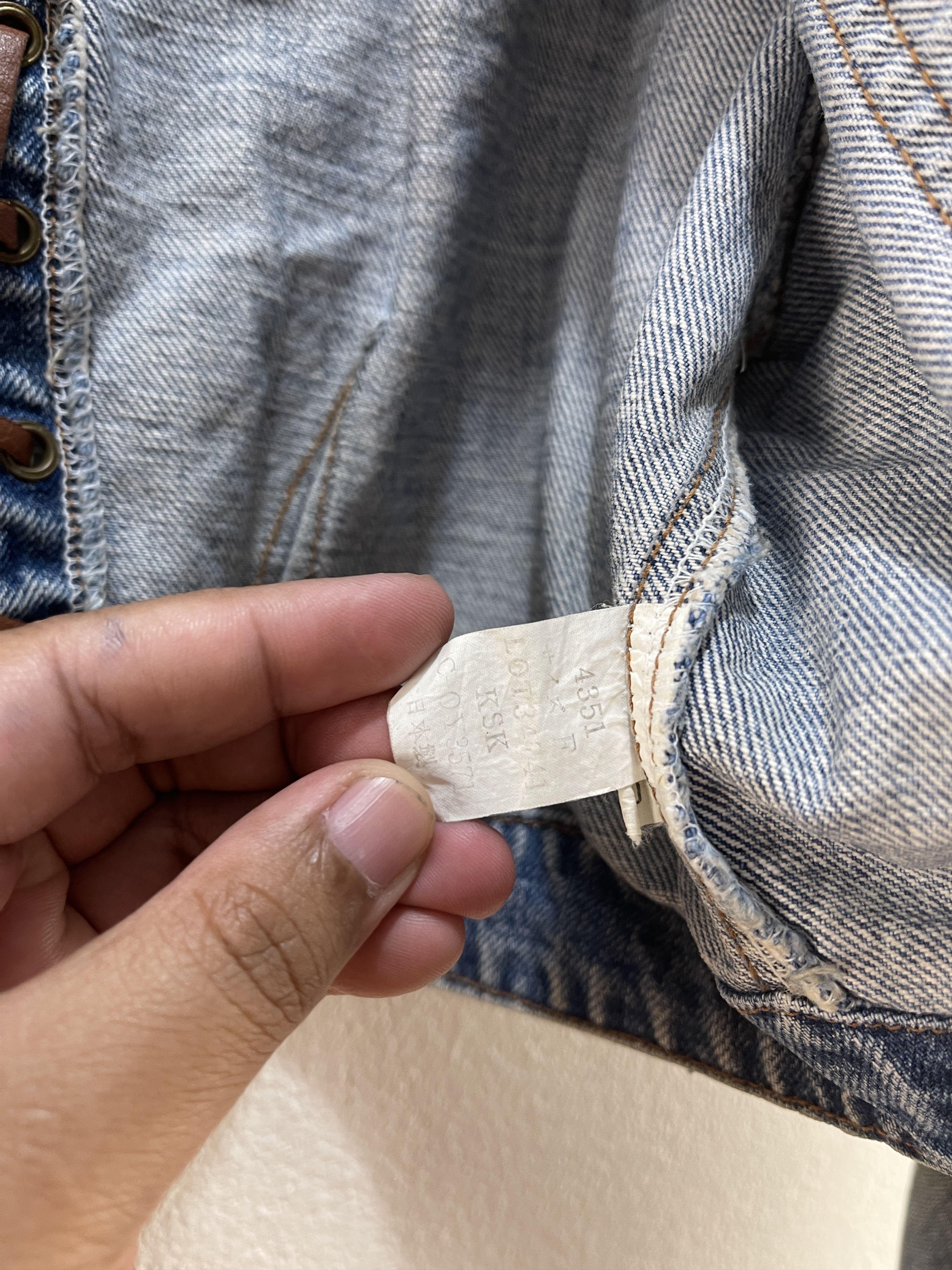 Japanese Brand Vintage Gomas Cropped Denim Jacket Size US S / EU 44-46 / 1 - 18 Thumbnail
