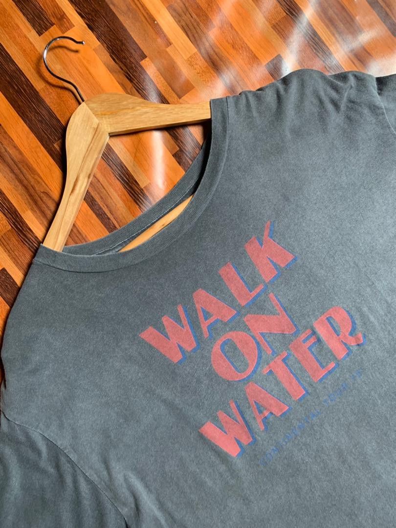 Band Tees e30 UNGRID Japanese Brand Walk On Water Graphic Tee Size US L / EU 52-54 / 3 - 6 Thumbnail
