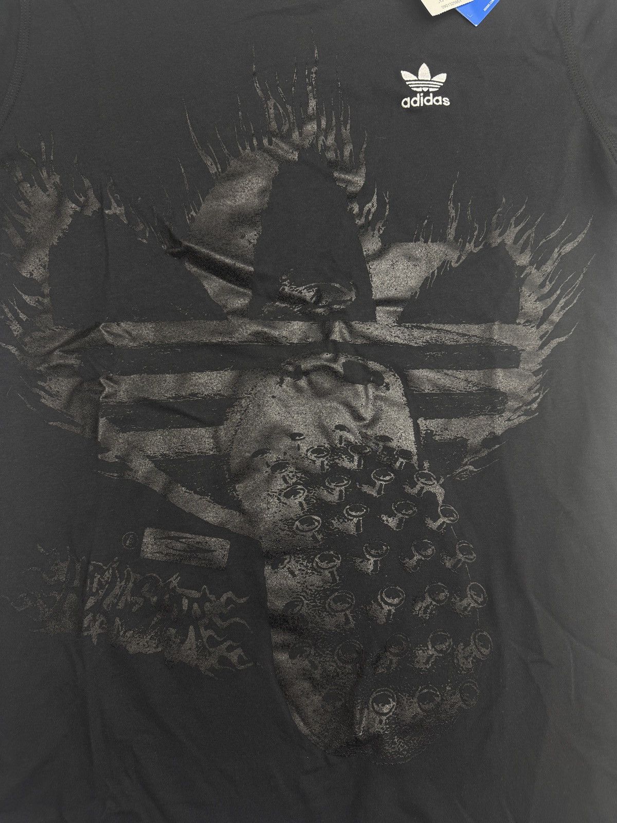 HELLSTAR Hellstar x Adidas T-shirt Size US M / EU 48-50 / 2 - 2 Thumbnail
