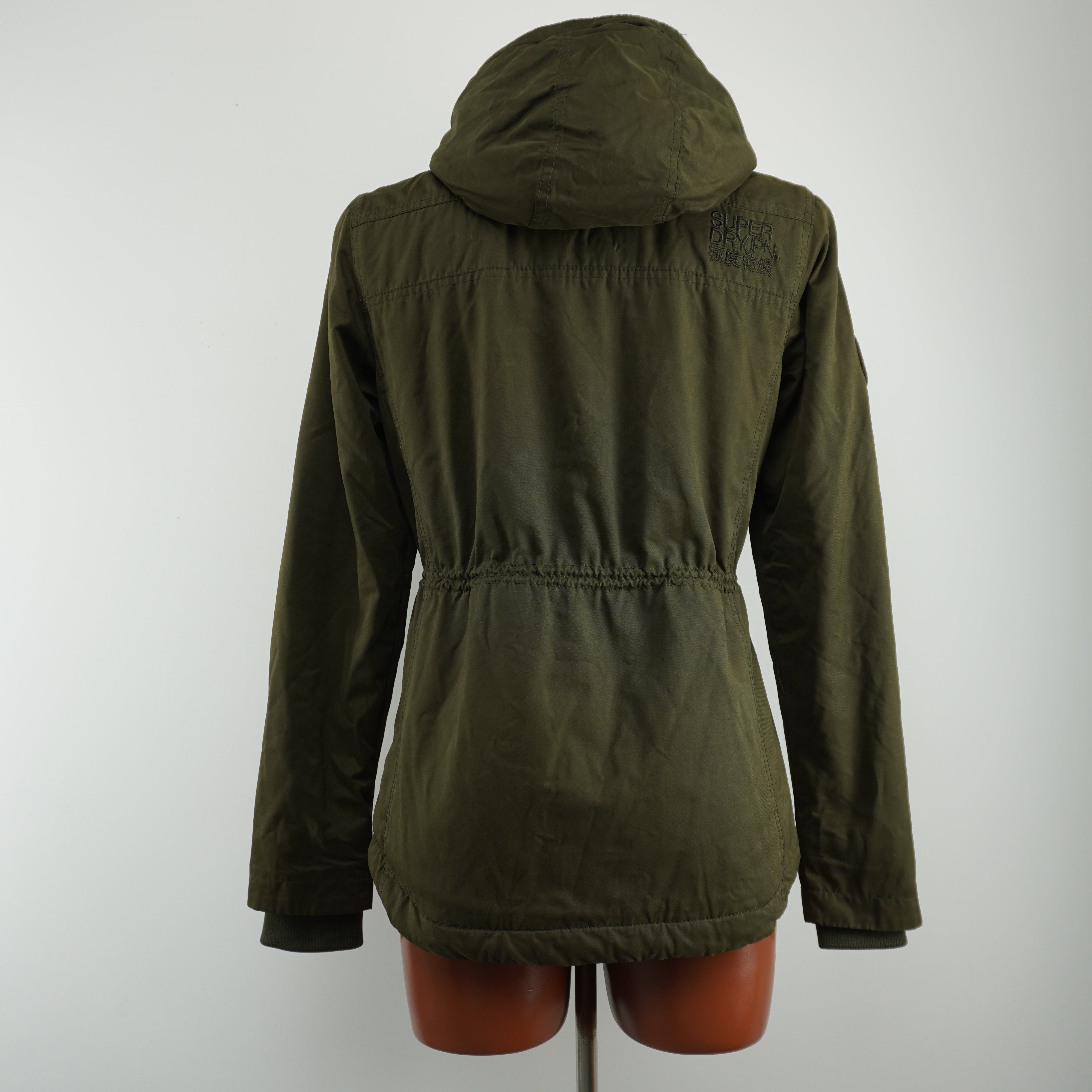 Superdry Superdry Women's Khaki Parka Size M / US 6-8 / IT 42-44 - 4 Thumbnail