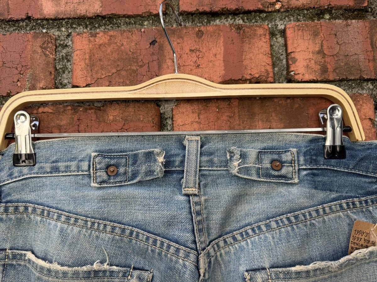 Levi's Vintage Clothing W31x32.5 Vintage levi’s 501xx redline big E LVC buckle back Size US 31 - 3 Thumbnail