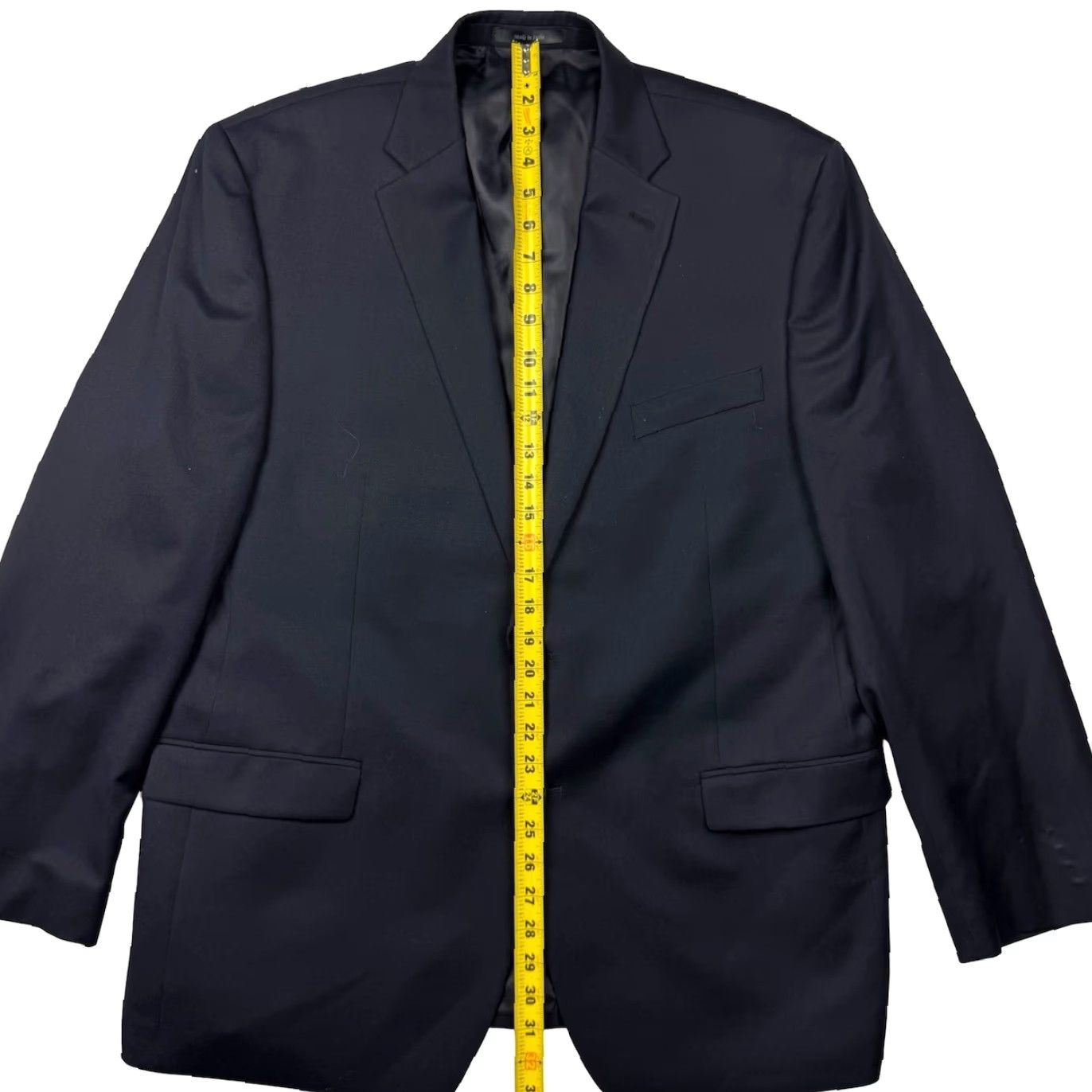 Michael Kors Michael Kors Men’s Wool 2-Button Blazer/Jacket Black 46R Jacket Blazer Mens Wool Black 46R Kors Size 46R - 5 Thumbnail