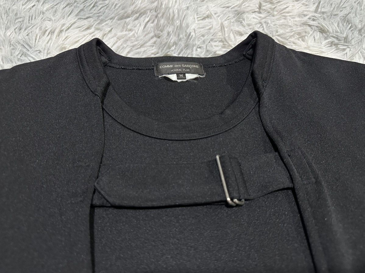 Comme des Garcons Homme Plus 🔥Aw17 Comme Des Garcons Homme Plus Bondage Layered Shirt Size US XXL / EU 58 / 5 - 7 Thumbnail