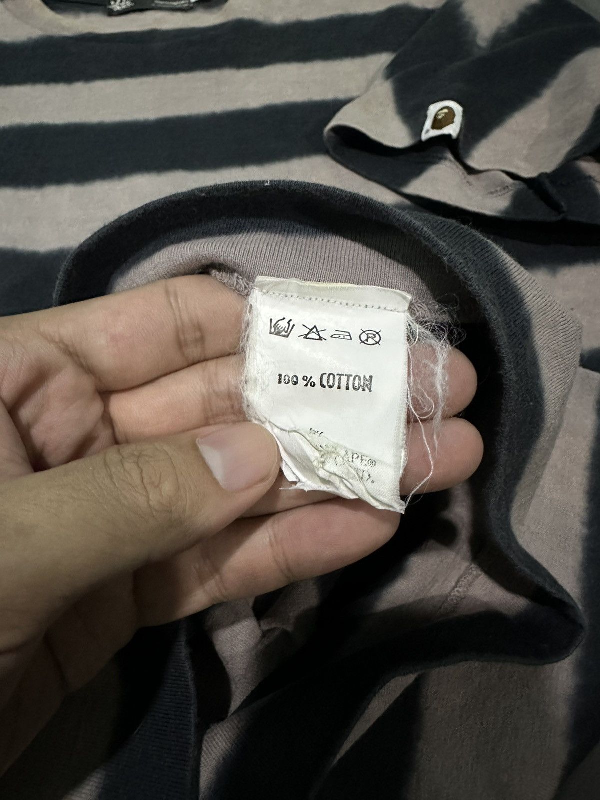 Bape A Bathing Ape Bape Size Medium Tee Size US M / EU 48-50 / 2 - 5 Thumbnail