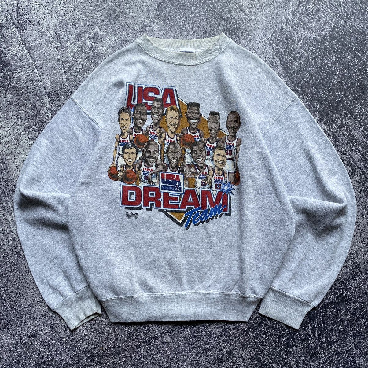 NBA × Salem Sportswear 1992©️ USA BASKETBALL DREAM TEAM Vintage Sweatshirt by Tultex Size US L / EU 52-54 / 3 - 2 Thumbnail