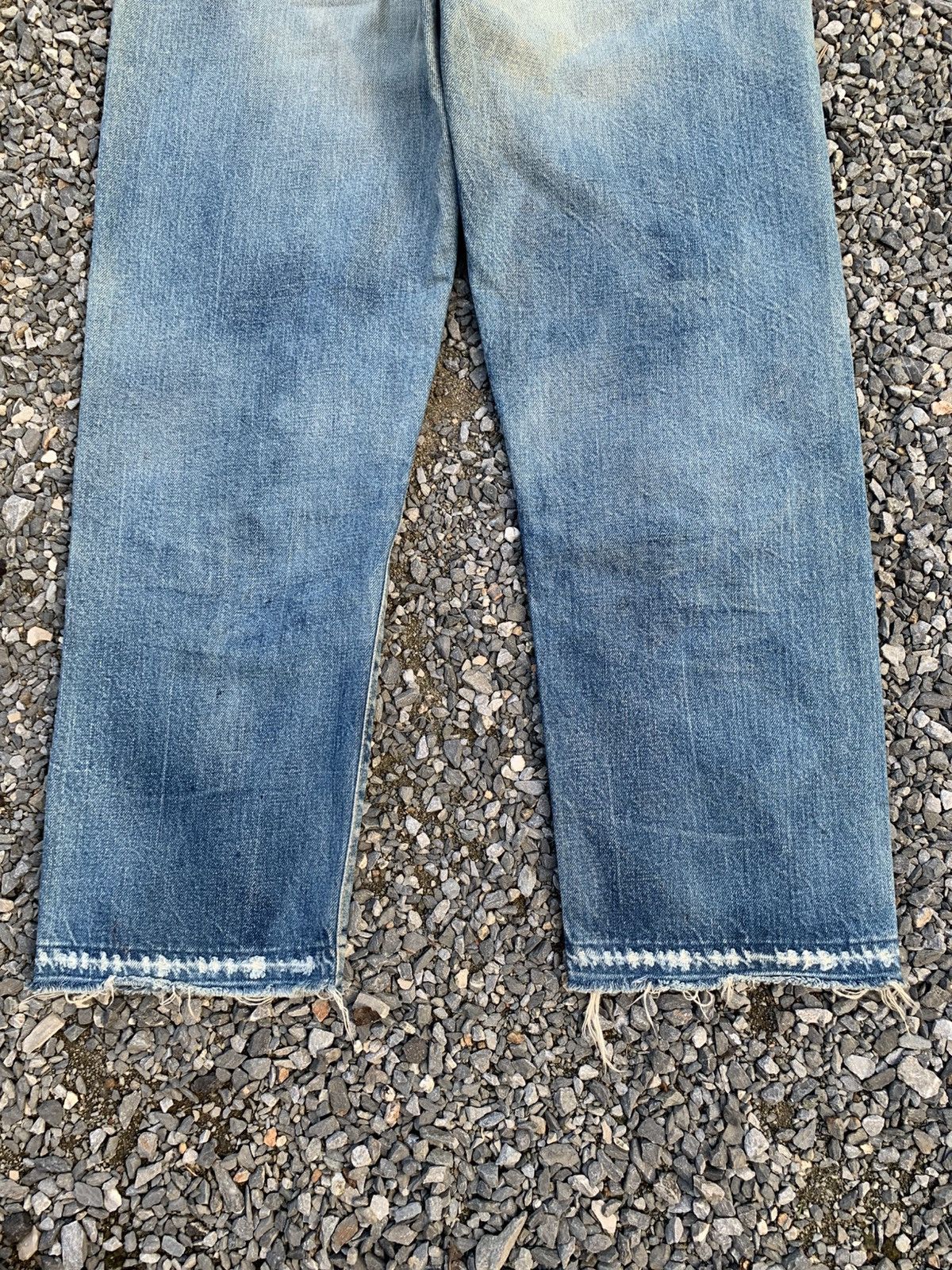 Kapital VINTAGE CHIMALA SELVEDGE JAPANESE RUSTY DISTRESSED DENIM Size US 32 / EU 48 - 9 Thumbnail