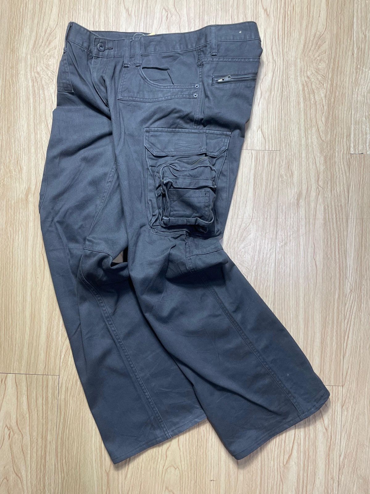 GOA GOA Rooot Three Flare cargo Bondage pants Size US 36 / EU 52 - 7 Thumbnail