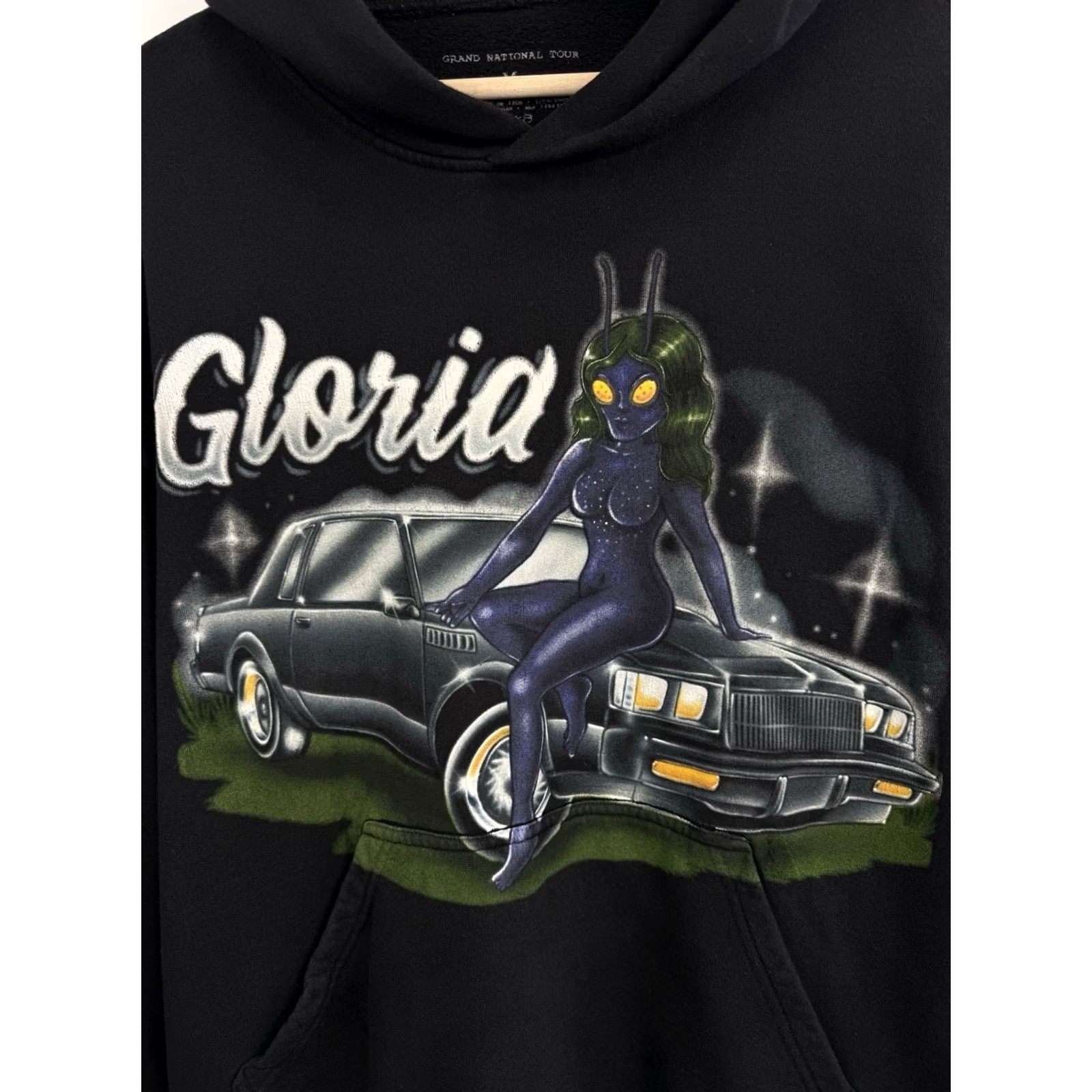 Vintage VINTAGE Kendrick Lamar SZA Grand National Tour GNX Lana SOS Gloria Hoodie Mens M Black Pullover GNX Tour Merch Size US M / EU 48-50 / 2 - 5 Thumbnail