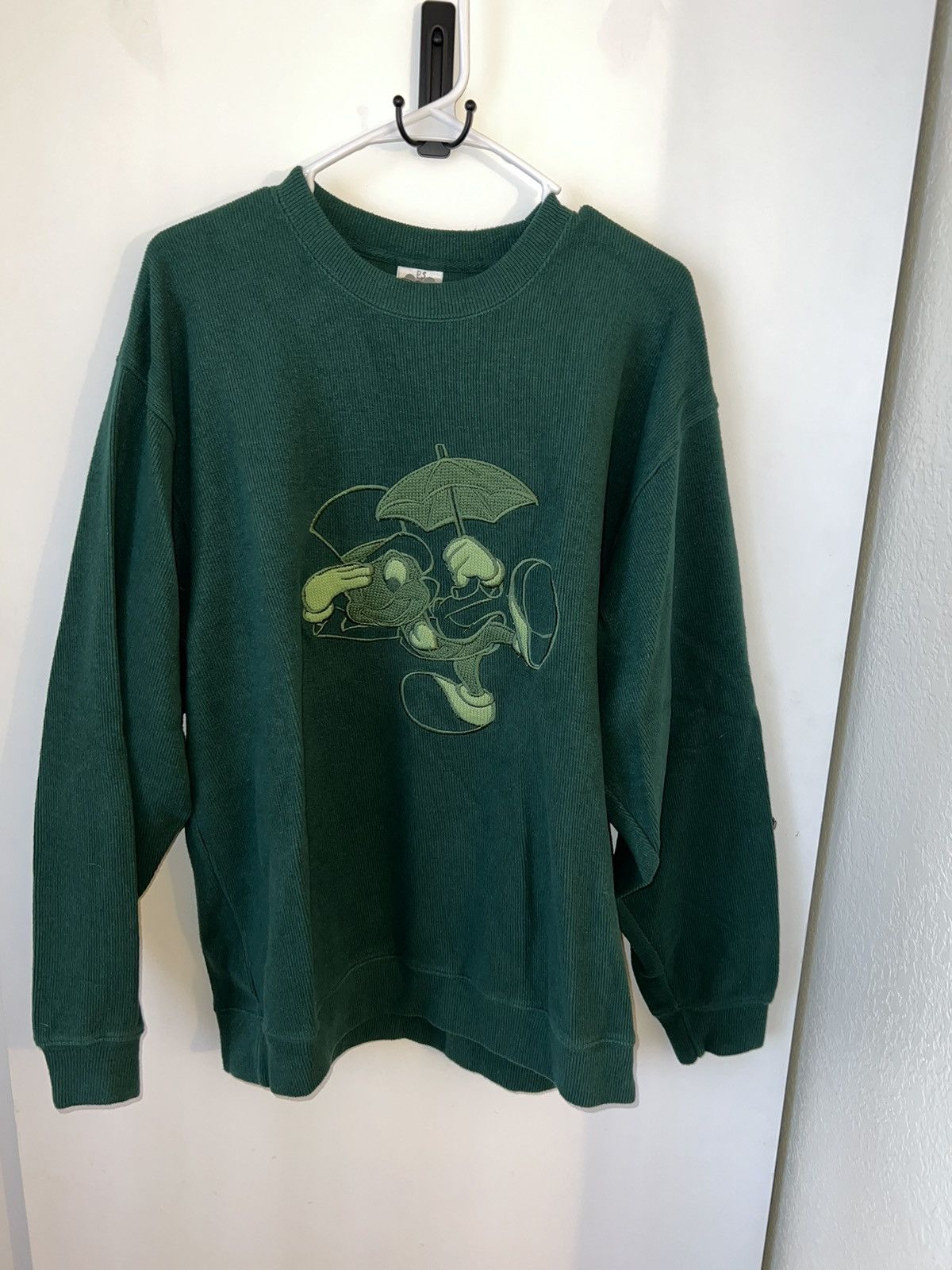 Disney Disney 90’s Pinocchio Jiminy Cricket Sweater (XL) Size US XL / EU 56 / 4 - 5 Thumbnail