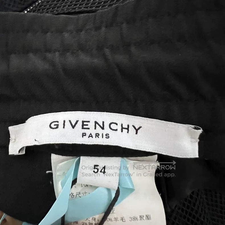 Givenchy Givenchy Size54 Black Patchwork Elastic Waist Long Pants Size US 30 / EU 46 - 3 Thumbnail