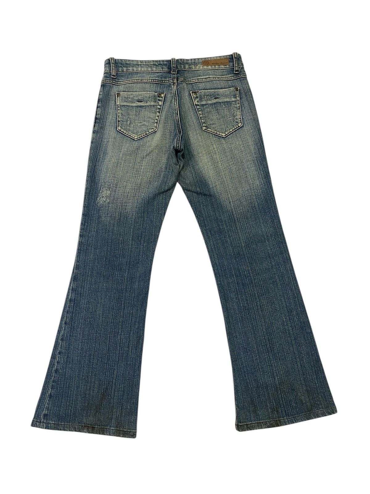 Weather Report Japanese brand X Weather report flare jeans Size US 30 / EU 46 - 5 Thumbnail