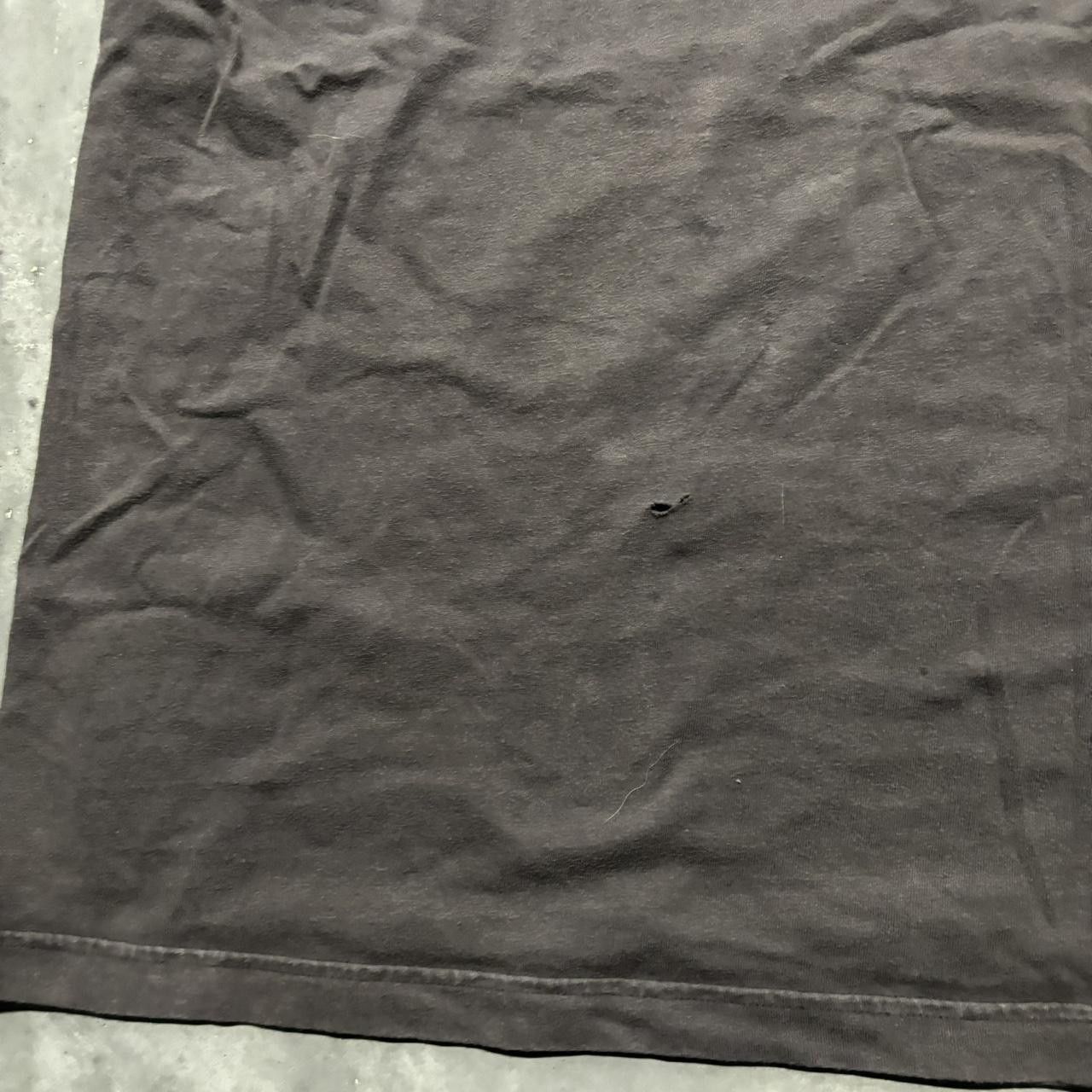 Obey Y2K/2000s Faded Charcoal Grey Obey Embroidered Spellout Tee! Size US L / EU 52-54 / 3 - 3 Thumbnail