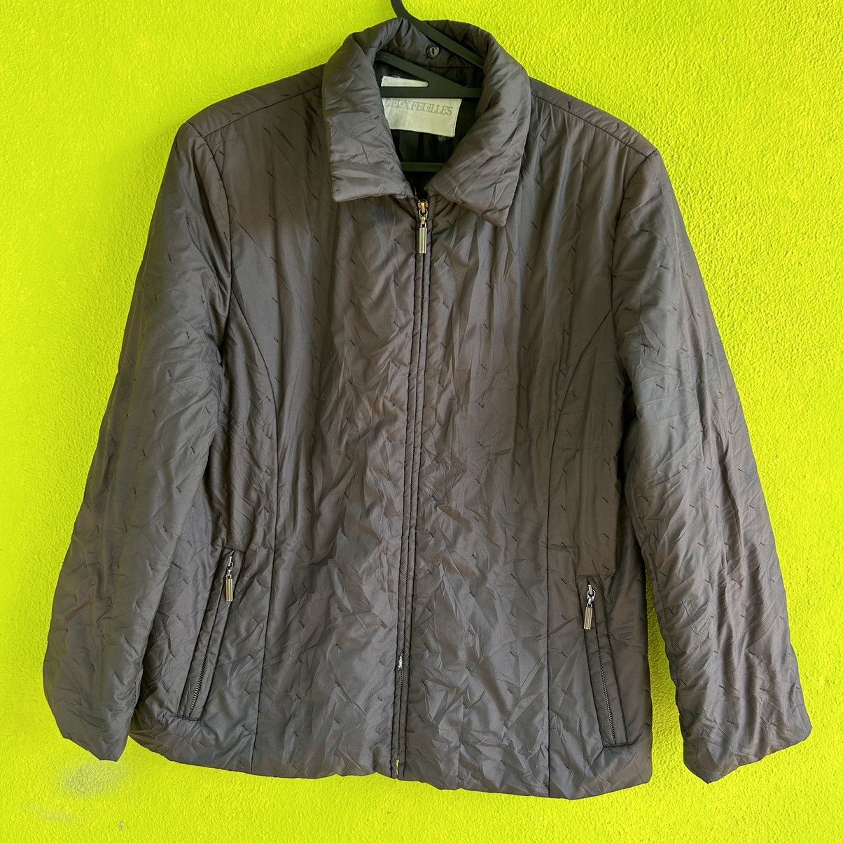 Vintage Vintage Japanese Brand Deux Feuilles Puffer Jacket Size US M / EU 48-50 / 2 - 1 Thumbnail