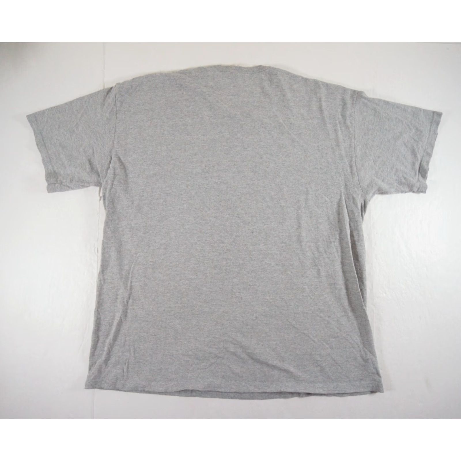 Polo Ralph Lauren VINTAGE Polo Ralph Lauren Shirt Men XL Gray Short Sleeve Crewneck 90s Y2K Logo Cotton All Seasons Mens Size US XL / EU 56 / 4 - 3 Thumbnail
