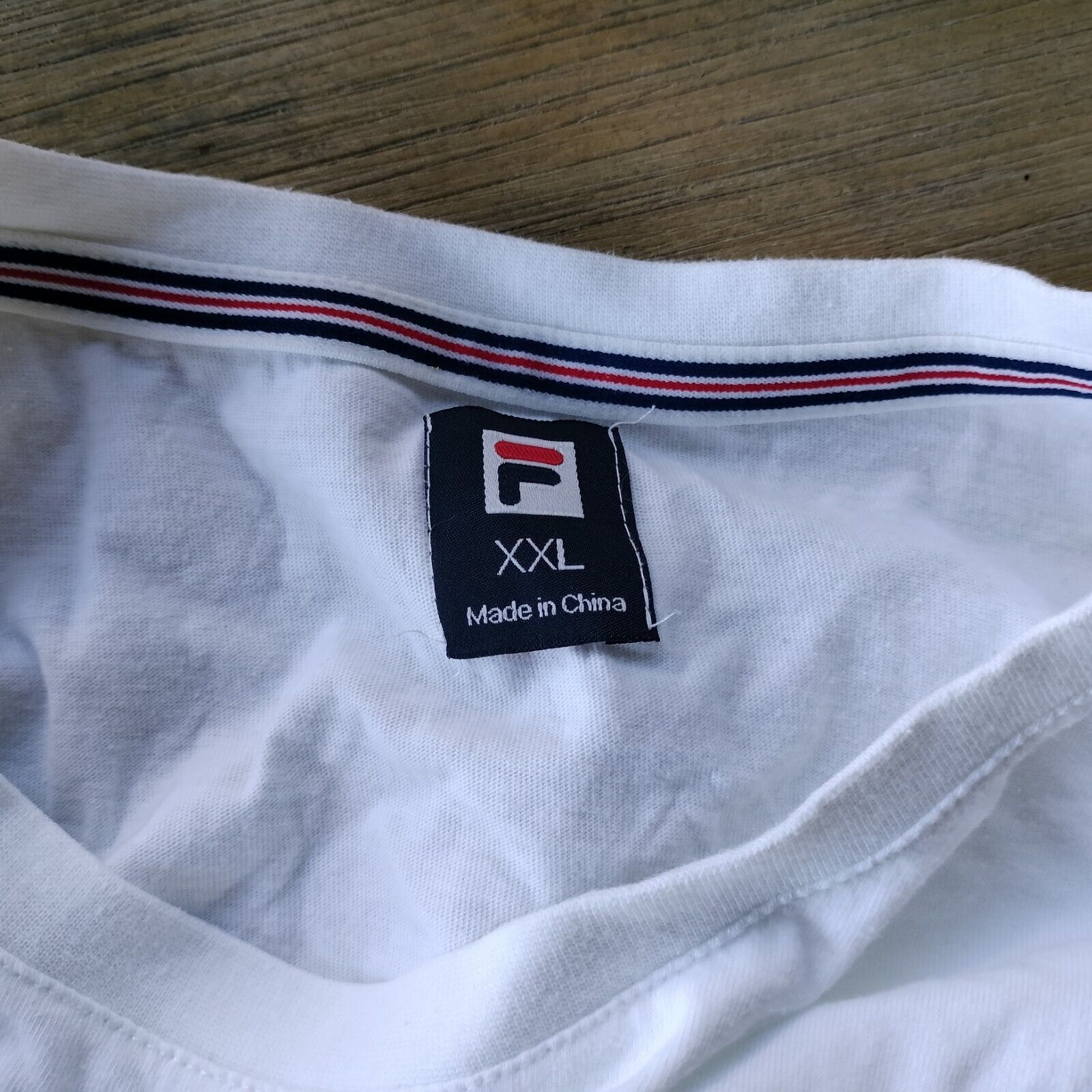 Fila Fila Mens T Shirt Short Sleeve Crew Neck Graphic Print Size US XXL / EU 58 / 5 - 5 Thumbnail