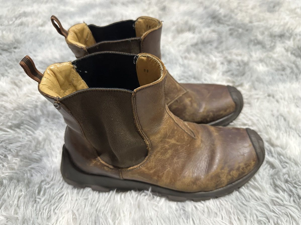 Miu Miu 🔥Archived Aw99 Miu Miu Mesh Leather Chelsea Boots Size US 9 / EU 42 - 4 Thumbnail