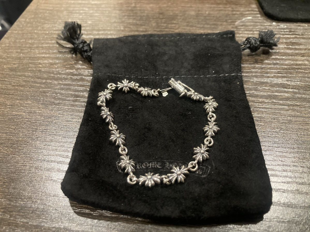 Chrome Hearts Chrome hearts Tiny E plus 12 links sliver bracelet Size ONE SIZE - 2 Thumbnail