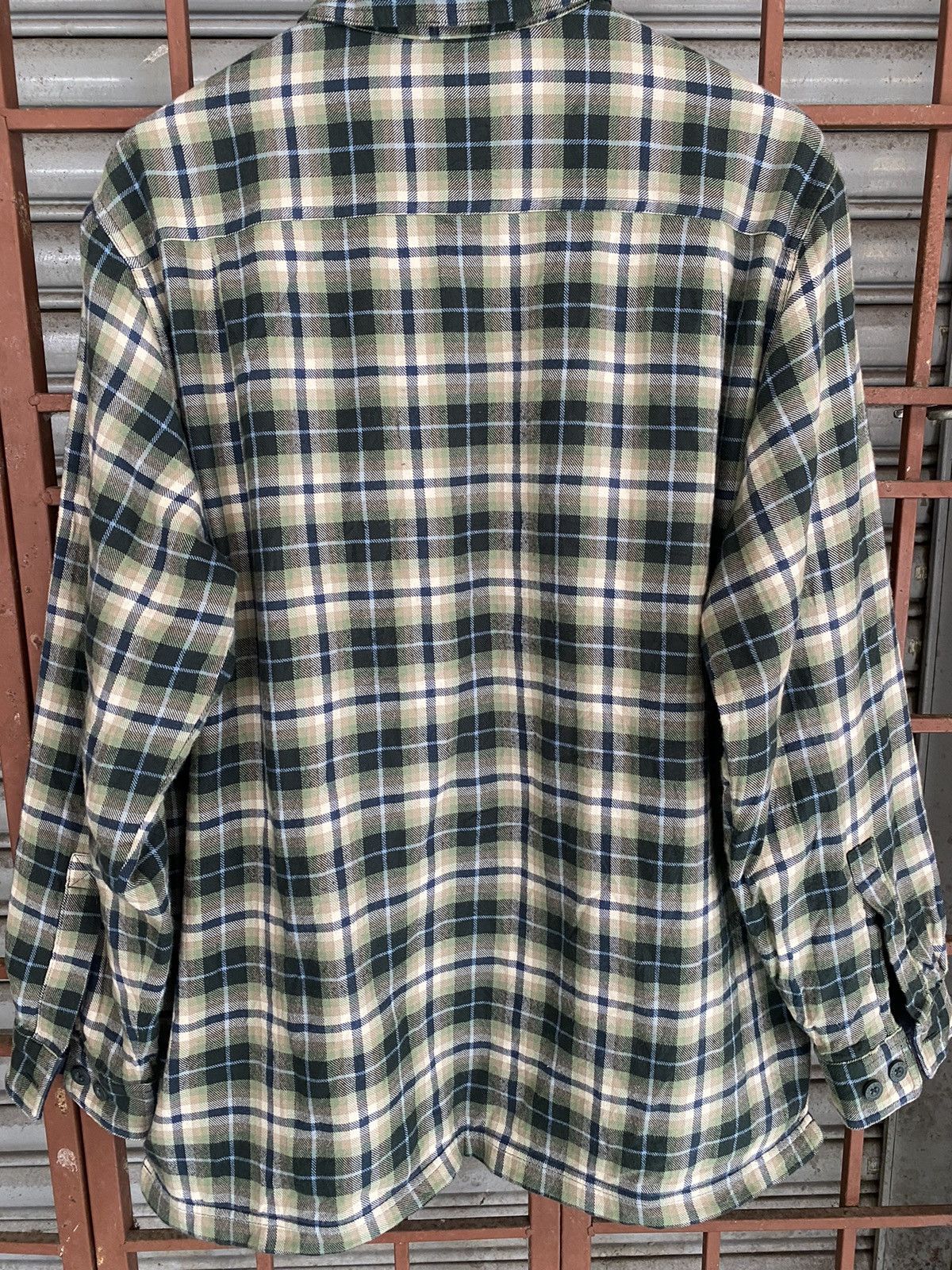 Japanese Brand Vintage L.L Bean Flannel Button Jacket Size US L / EU 52-54 / 3 - 7 Thumbnail