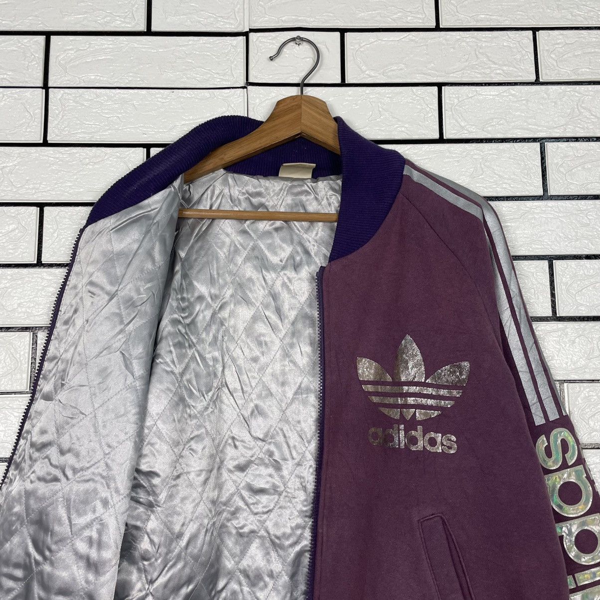 Adidas Adidas Purple Sweater Jacket Size US M / EU 48-50 / 2 - 10 Thumbnail
