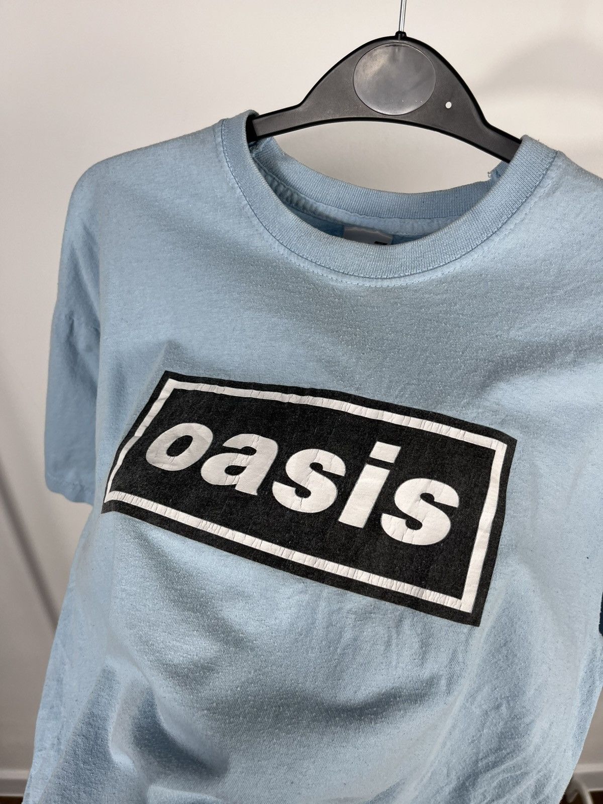 Other Oasis Band Logo T Shirt Blue Fruit of the Loom Size M Size US M / EU 48-50 / 2 - 4 Thumbnail