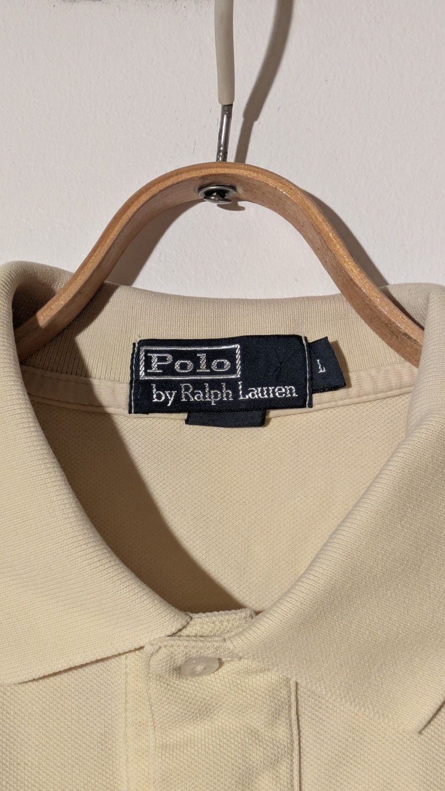 Polo Ralph Lauren 👕 Polo Ralph Lauren Polo Shirt – Pastel Yellow (Size L) Size US L / EU 52-54 / 3 - 3 Thumbnail