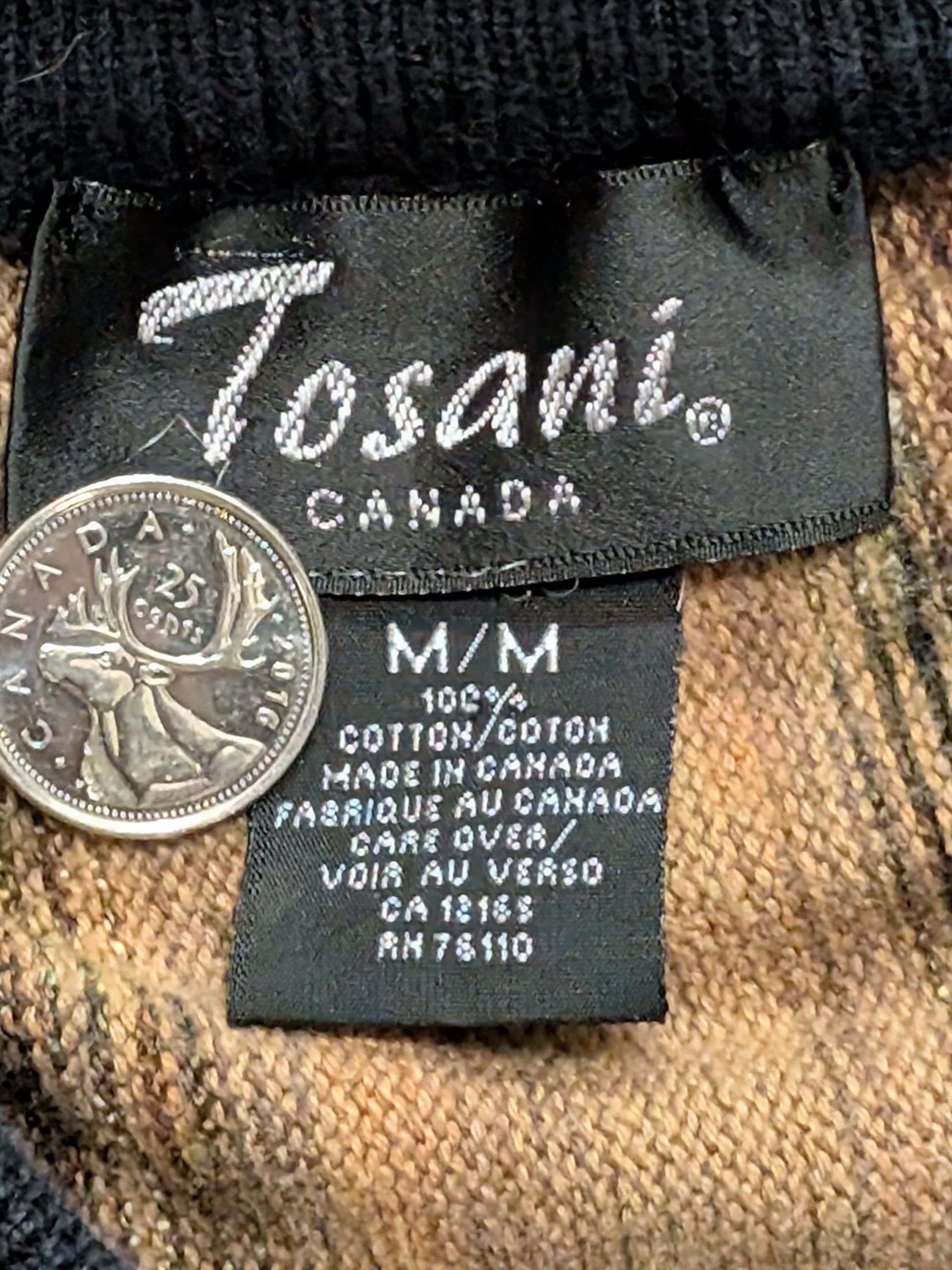 Other 90's Tosani Black and Brown Striped Knit Sweater Size - M Size US M / EU 48-50 / 2 - 2 Thumbnail