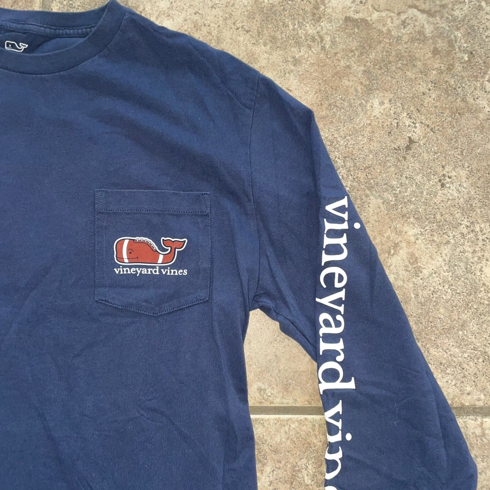 Vineyard Vines VINTAGE Vineyard Vines Cotton Pullover Sweater Mens Size S Long Sleeve Blue Size US S / EU 44-46 / 1 - 3 Thumbnail