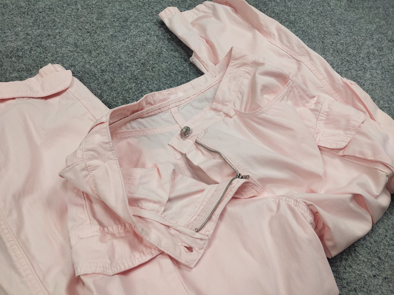 Hysteric Glamour Vintage If Six Was Nine Style Y2K Pink Parachute Cargo Pants Size 30" / US 8 / IT 44 - 16 Thumbnail