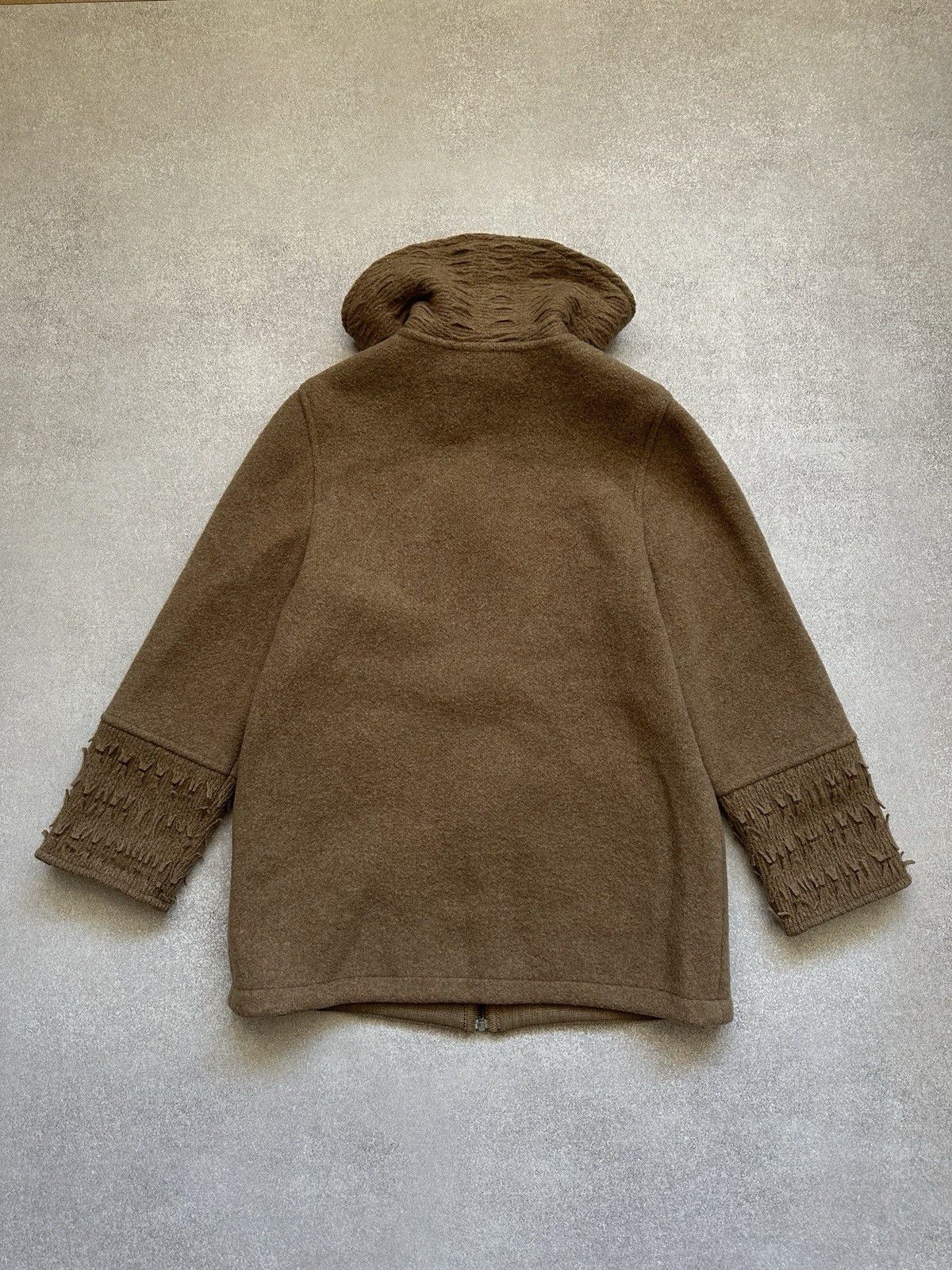 GIESSWEIN Vintage Giesswein Austria Coat Jacket Womens Beige Lana Wool Size S / US 4 / IT 40 - 10 Thumbnail