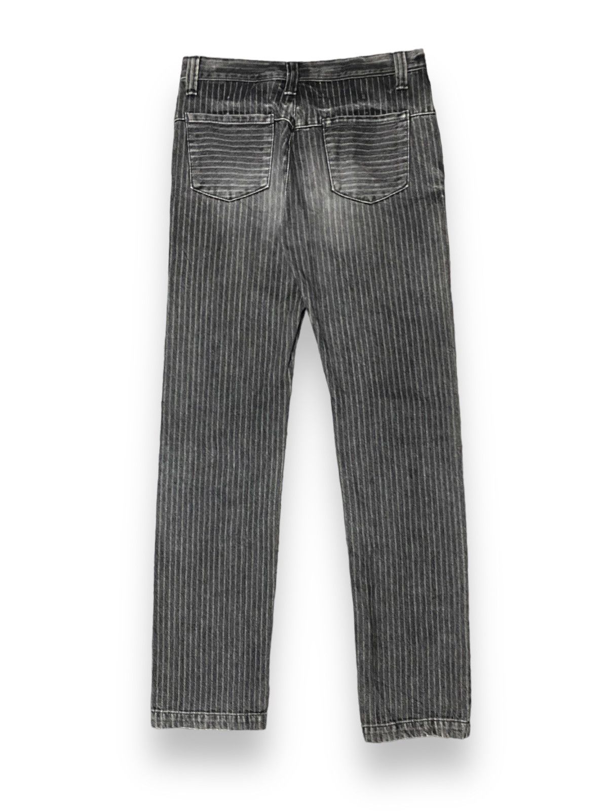 Japanese Brand × Vintage JAPAN DESIGNER WESTERN STYLE RECTANGULAR POCKET STRIPE Size US 29 - 2 Thumbnail