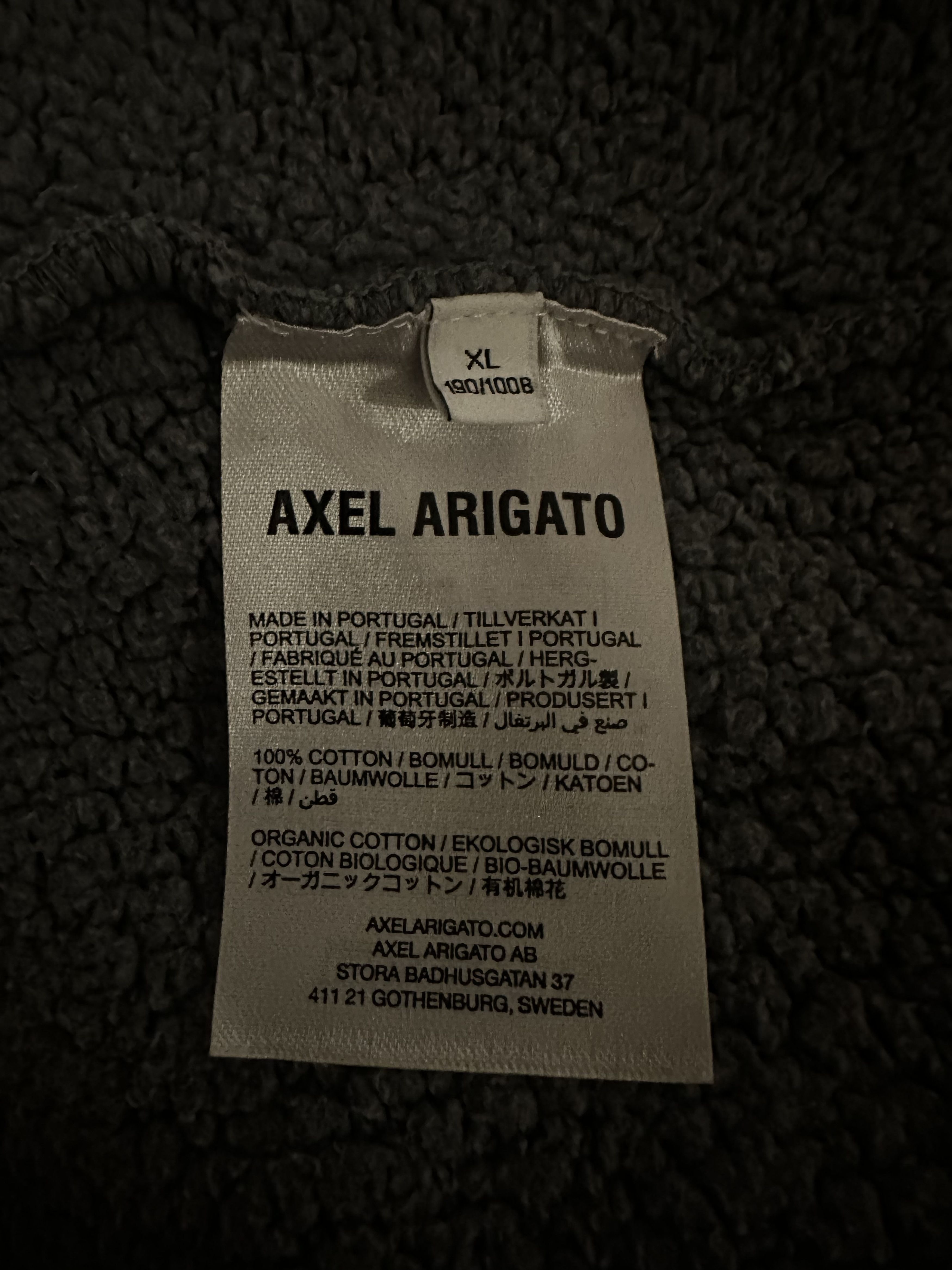 Axel Arigato Chopped Distressed Sweatshirt AXEL ARIGATO Size US XL / EU 56 / 4 - 8 Thumbnail