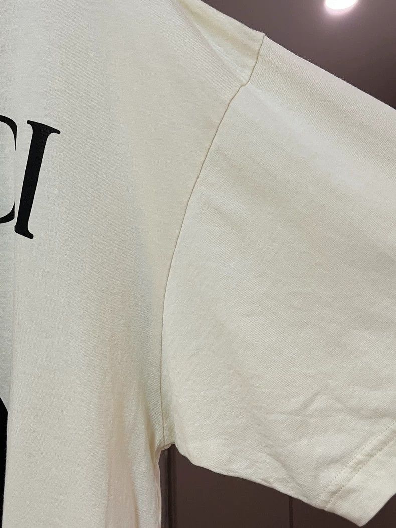 Gucci Gucci Large logo loose white T-shirt 2502-Nextarrow Size US S / EU 44-46 / 1 - 5 Thumbnail
