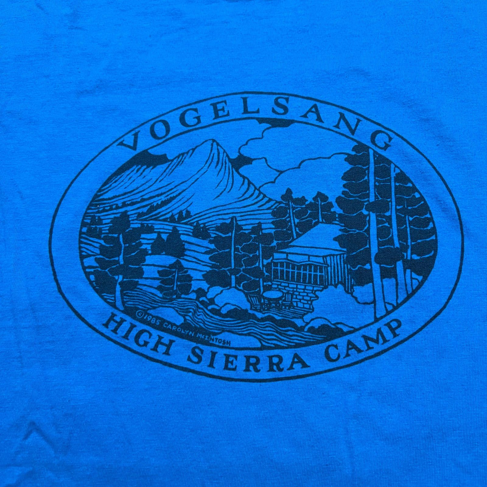 Hanes Vintage 80s Vogelsang High Sierra Camp T Shirt USA Hanes L Size US L / EU 52-54 / 3 - 2 Thumbnail