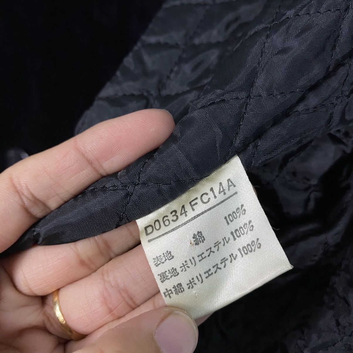 Yohji Yamamoto 📌Vintage Chore Velvet Jacket Atsuki Onishi Double Breast Size US M / EU 48-50 / 2 - 20 Thumbnail
