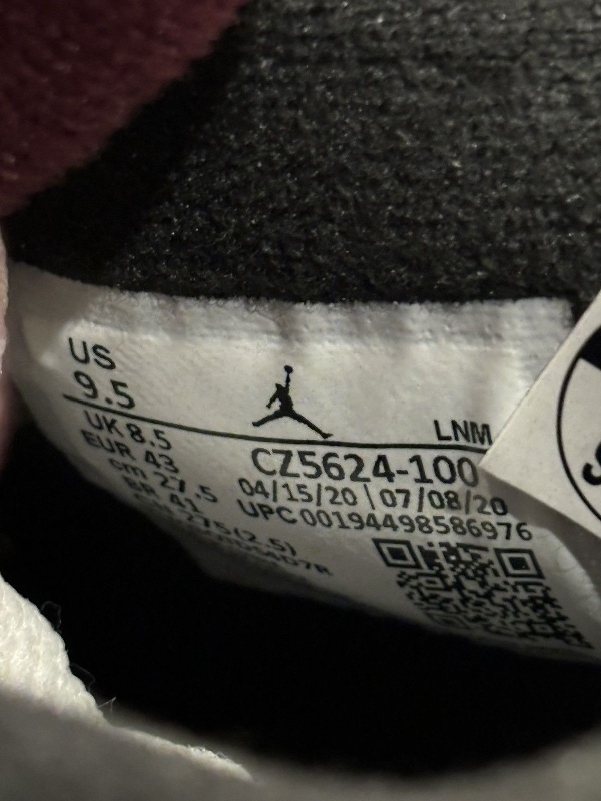 Jordan Brand Jordan 4 Retro PSG Paris Saint-Germain Size US 9.5 / EU 42-43 - 8 Thumbnail