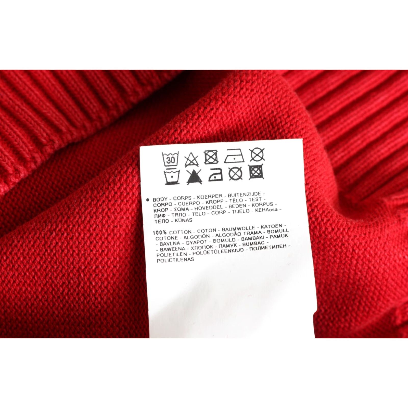 Napapijri Napapijri Jumper Sweater Men XL Red Cotton Buttons Down Neck Size US XL / EU 56 / 4 - 6 Thumbnail