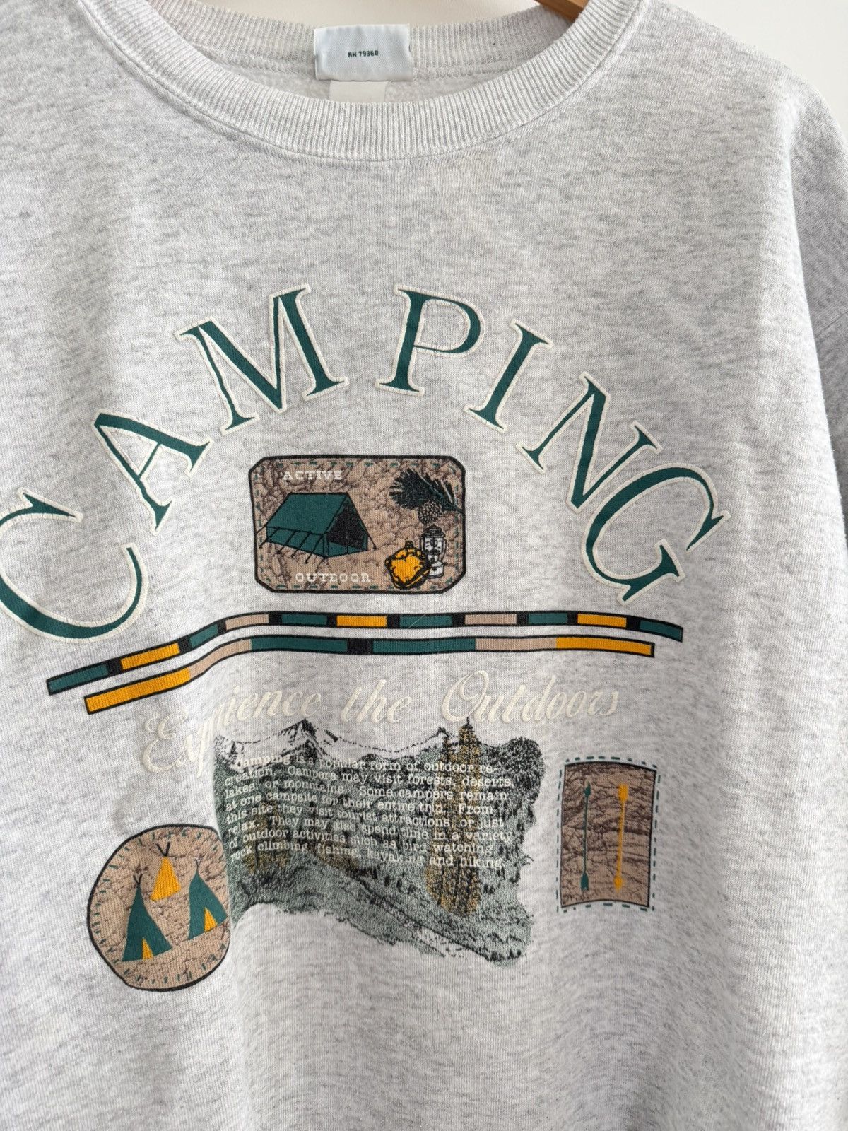 Vintage Vintage Dannagers Camping Sweatshirt Size US L / EU 52-54 / 3 - 4 Thumbnail