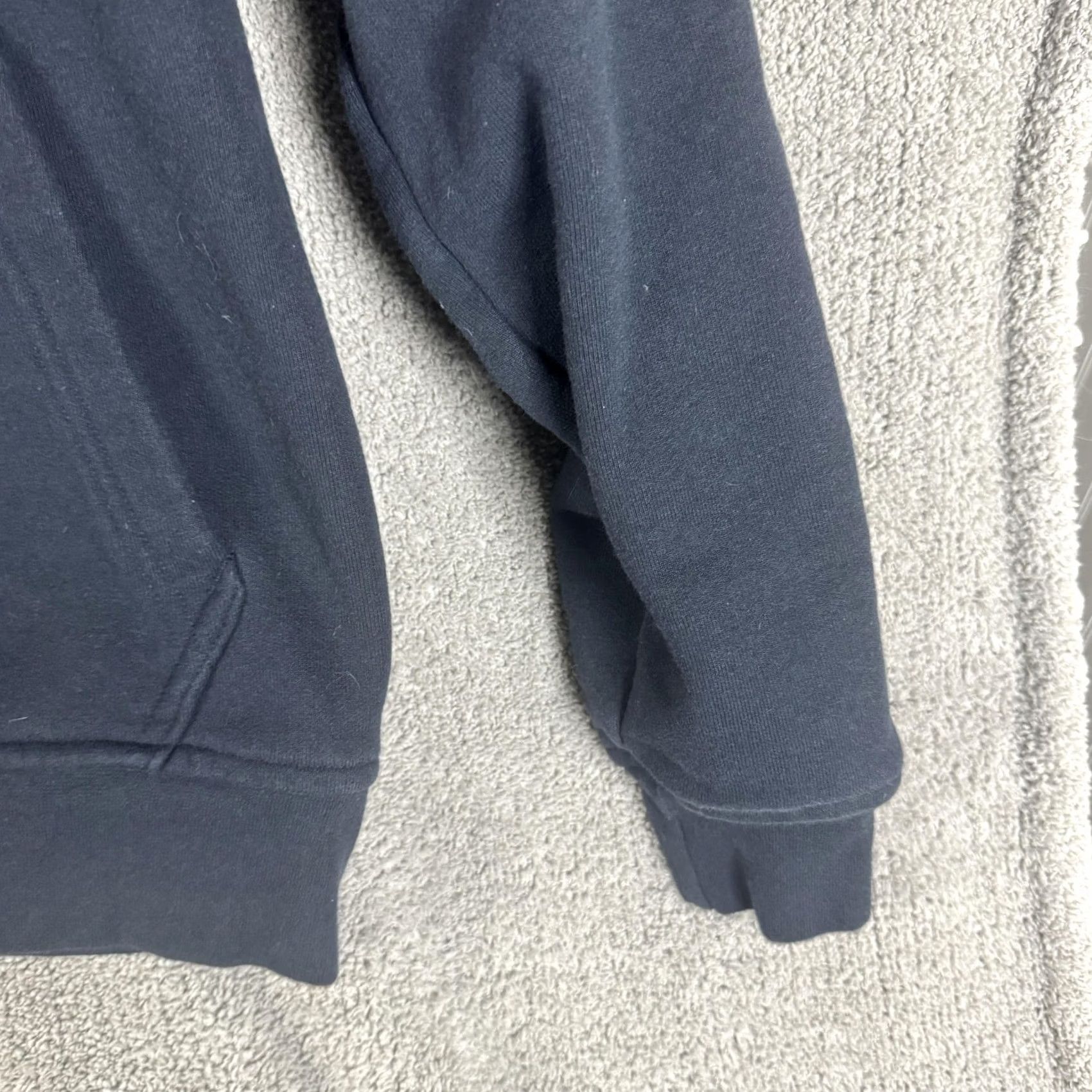 Flint And Tinder Flint and Tinder Sweatshirt Mens Large Blue 1/4 Zip Fleece Pullover Mock Neck Sweatshirt Mens L Blue 1/4 Zip Pockets Cotton fleece Vintage No Size US L / EU 52-54 / 3 - 3 Thumbnail
