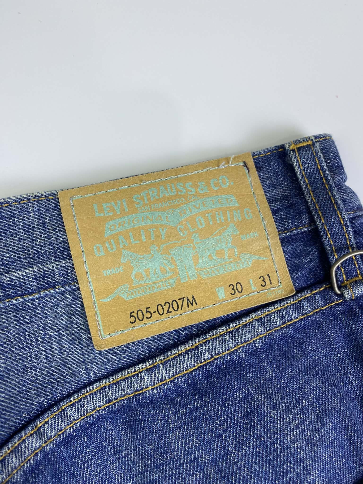 Fragment Design × Levi's Levi’s Fenom x Fragment Design Selvedge Denim Pants Size US 30 / EU 46 - 12 Thumbnail