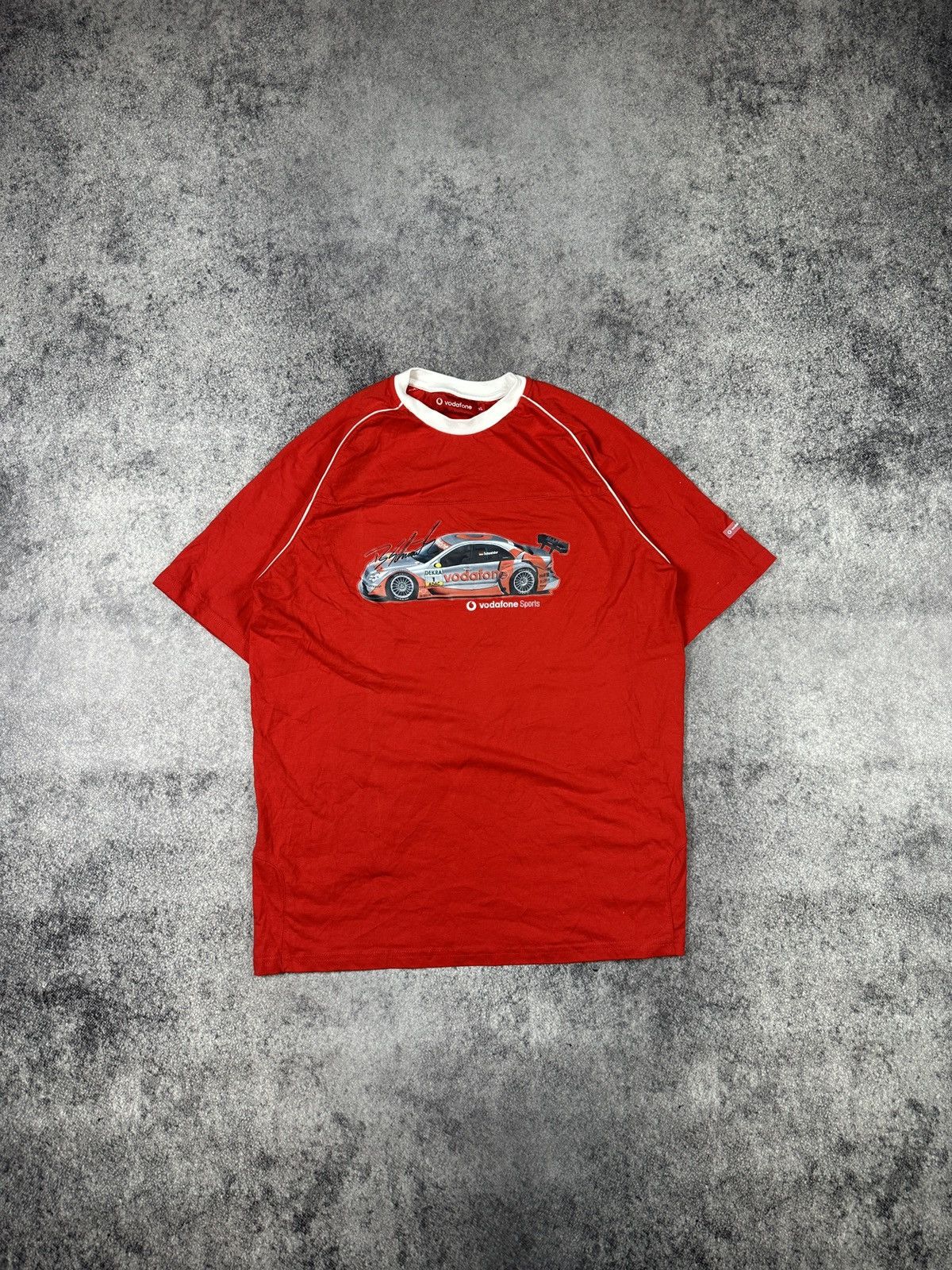 Vintage Vintage Racing Vodafone T-shirt Logo Streetwear Rare F-1 XL Size US XL / EU 56 / 4 - 1 Thumbnail