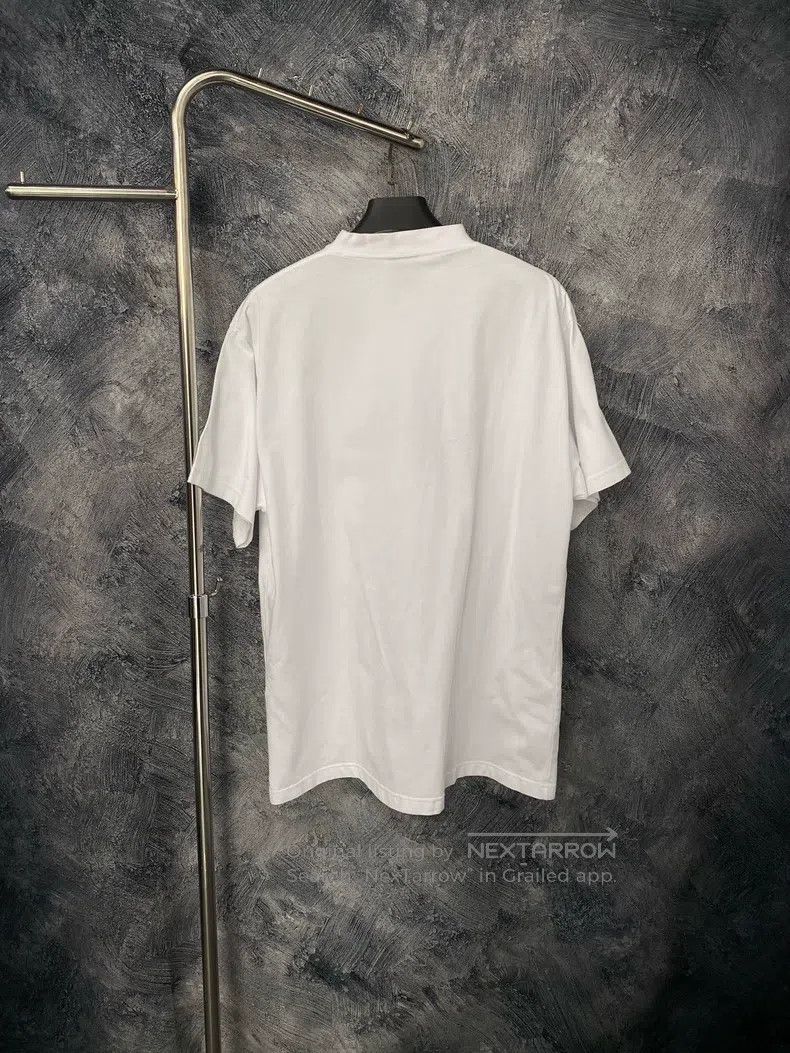 Balenciaga Balenciaga Logo Letter Embroidered Short Sleeve T-Shirt Size US S / EU 44-46 / 1 - 2 Thumbnail