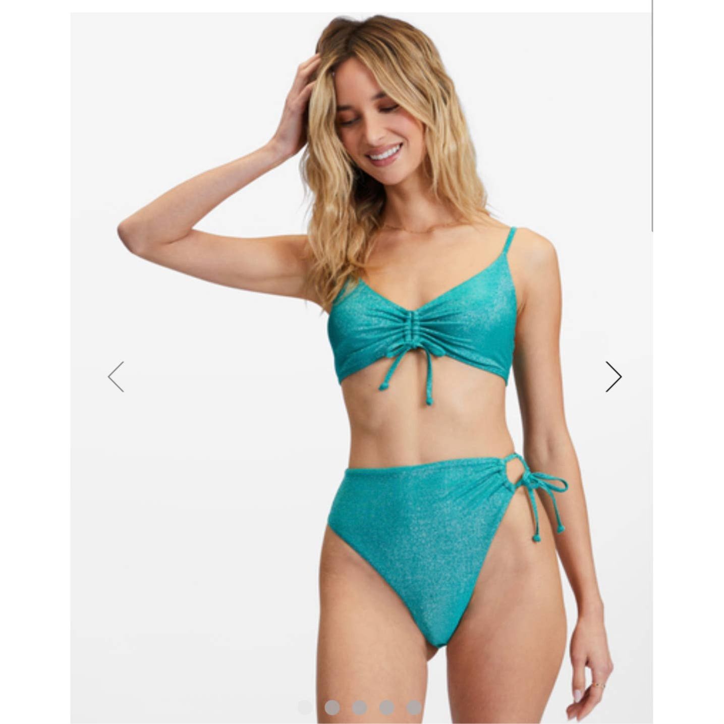 Billabong NWT Billabong Shimmer Side Bikini Bottoms Women's Size S/8 Size S / US 4 / IT 40 - 1 Thumbnail