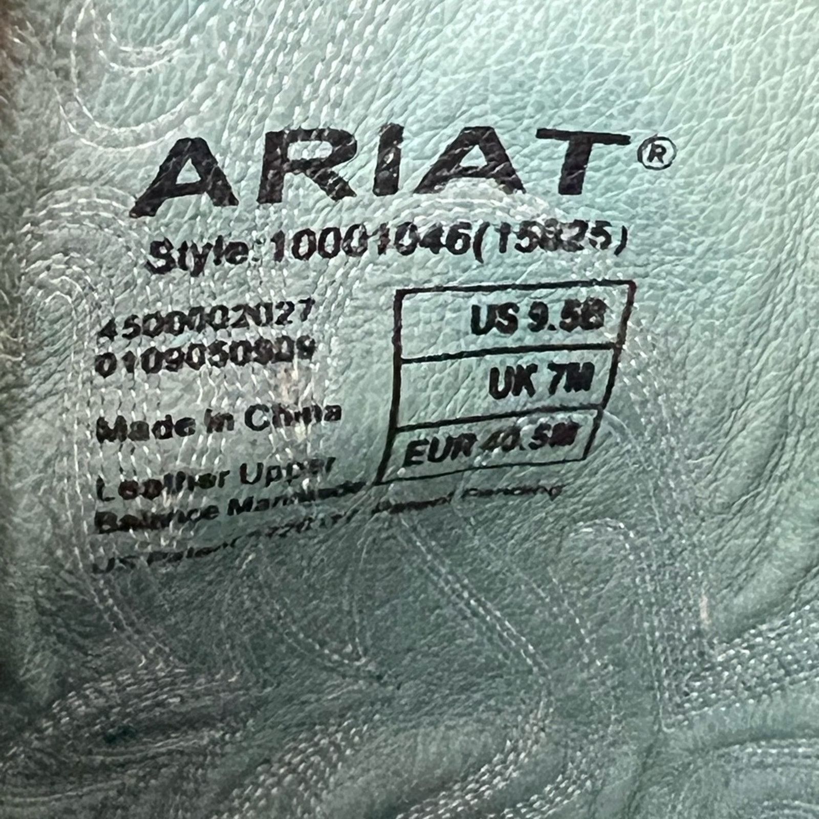Ariat ARIAT Womens Legend Western Cowboy Boot Size 9.5B Brown NICE Size US 9.5 / IT 39.5 - 10 Thumbnail